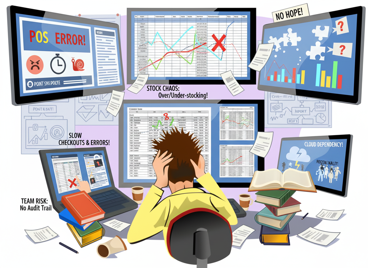 Product list screenshot showing inventory clarity